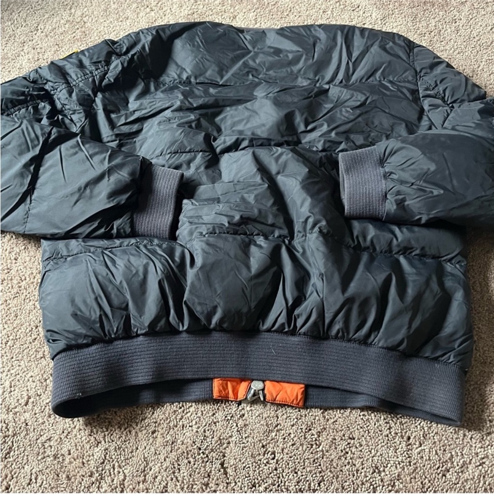 AllSaints Black Bomber Puffer Jacket - Picture 7 of 9